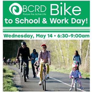 Bike to school and work day, Día de la bicicleta al colegio y al trabajo